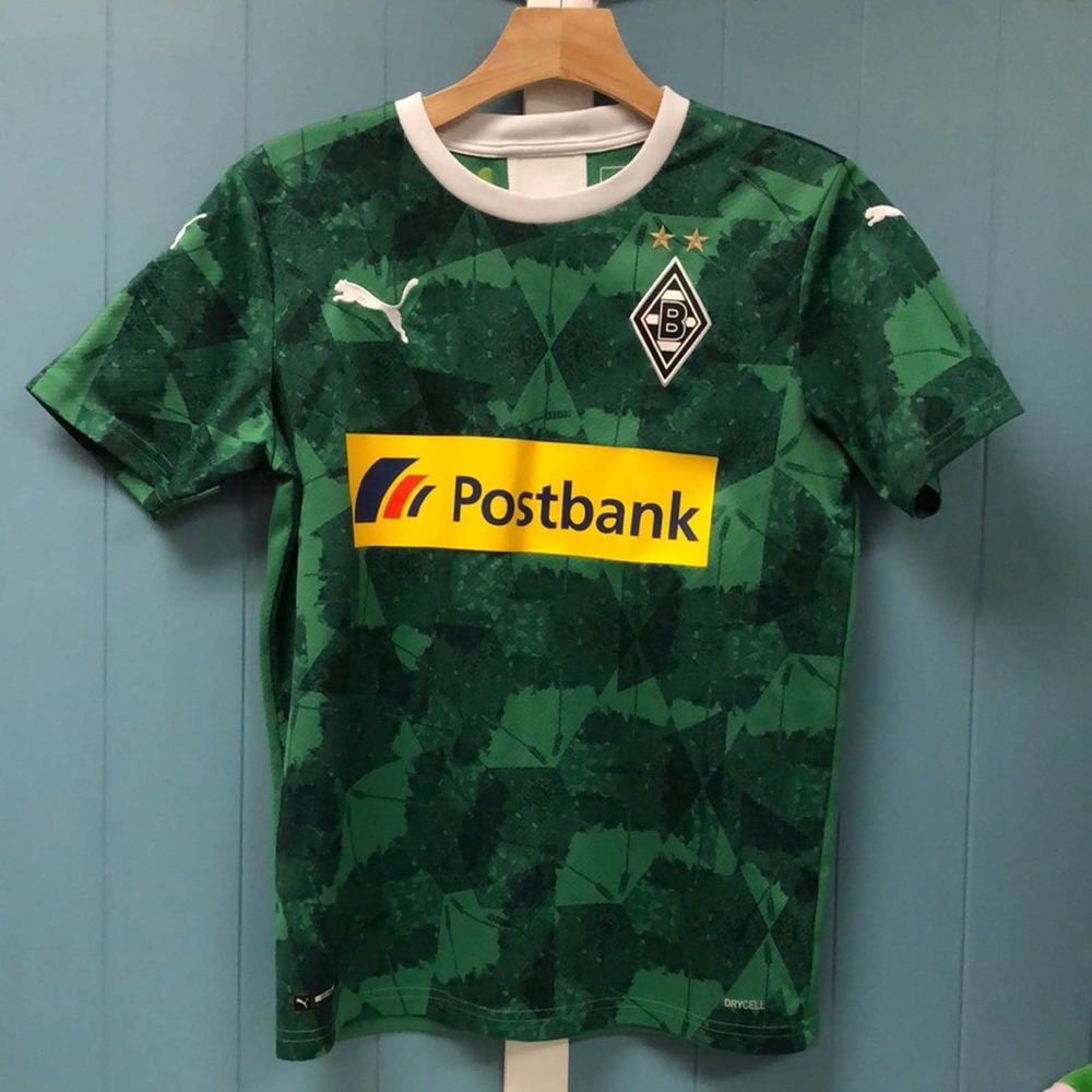 PUMA 2019-2020 Borussia MGB Third‎ Football Soccer T-Shirt Jersey kids XL 13/14Y